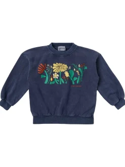 Printed cotton sweatshirt