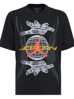 Printed cotton t-shirt
