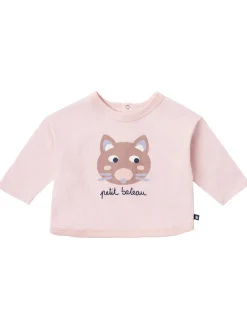 Printed cotton t-shirt