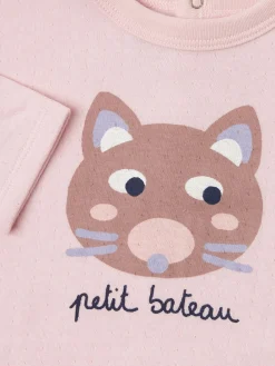 Printed cotton t-shirt