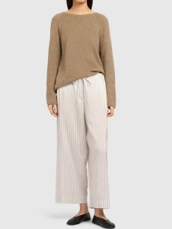 Pullover Kathy in cotone bouclé