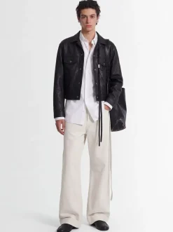 Raf 5-pocket standard leather jacket