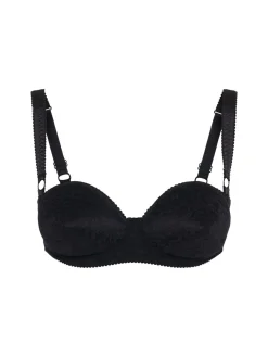 Reggiseno in raso e pizzo
