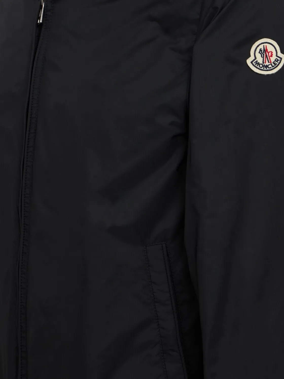 Reppe nylon rain windbreaker jacket