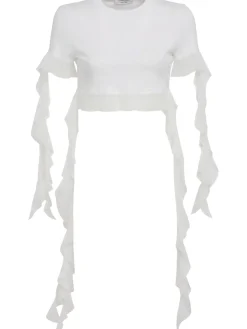 Ruffled t-shirt
