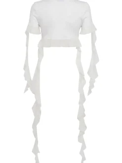 Ruffled t-shirt