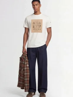 Safari wardrobe print cotton t-shirt