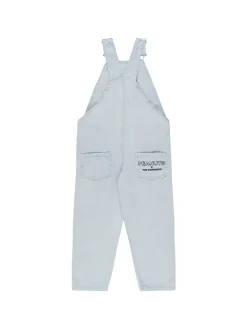 Salopette in denim di cotone