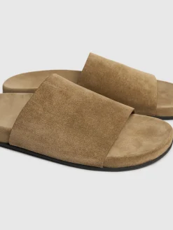 Sandali Hugh in pelle
