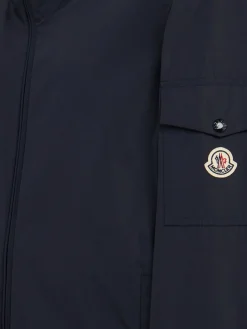 Sassiere tech hooded casual jacket