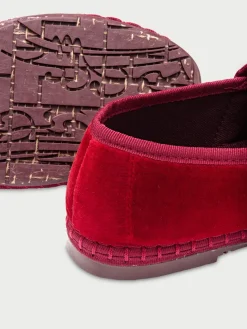 Scarpe Mary Jane Claire in velluto