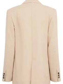 Self-tie blazer