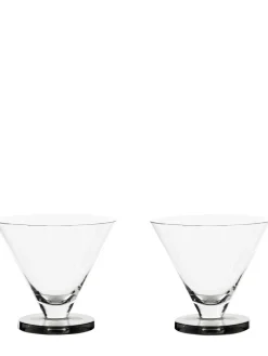 Set di 2 bicchieri da cocktail Puck