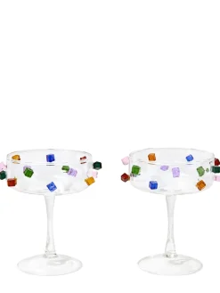 Set di 2 bicchieri Jewel