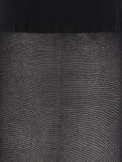 Set di 3 collant in nylon con logo