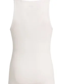 Set di di 3 tank top in misto cotone a costine