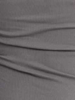 Set di di 3 tank top in misto cotone a costine