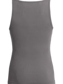 Set di di 3 tank top in misto cotone a costine