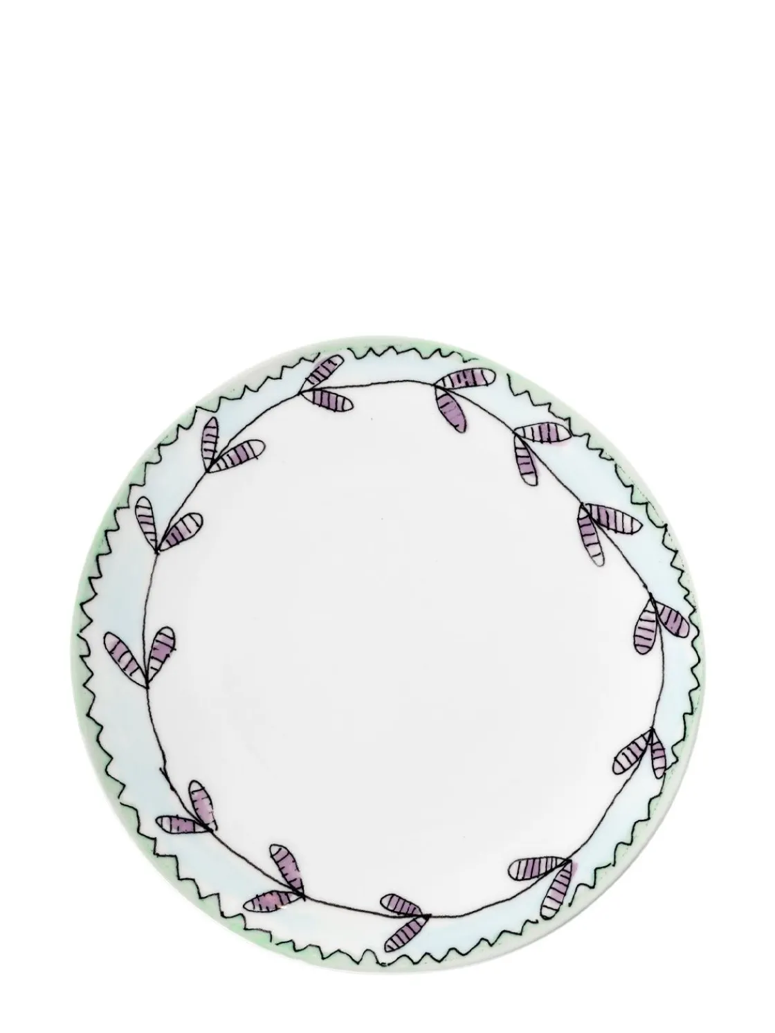 Set di 2 piatti da dessert Blossom Milk