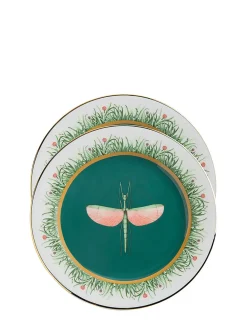 Set di 2 piatti da dessert Libellula