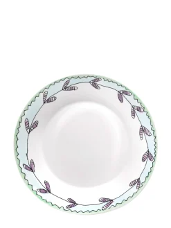 Set di 2 piatti fondi Blossom Milk