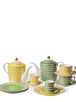 Set di 4 piattini Chess