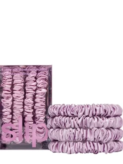 Set di 4 scrunchie skinny