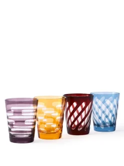 Set di 4 tumbler Tubular