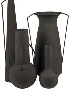 Set di 4 vasi Roman Black