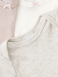 Set of 3 cotton bodysuits