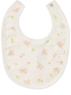 Set of 2 printed cotton bibs