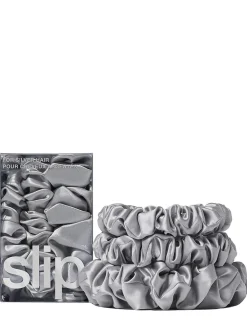 Set of 3 silk scrunchies