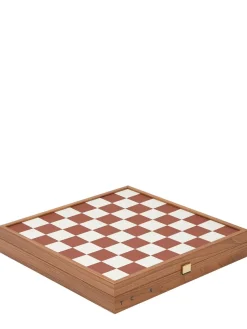 Set scacchi in legno e terracotta