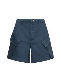 Shorts cargo vita alta