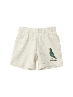 Shorts in felpa di cotone con stampa