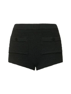 Shorts in maglia di misto cotone