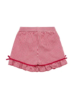 Shorts in viscosa a righe
