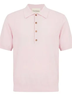 Short sleeve cotton polo shirt
