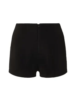 Shorts vita alta in jersey