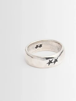 Signature silver ring