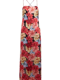 Sigrida printed long dress