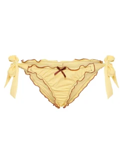 Slip bikini Coldy con ruches