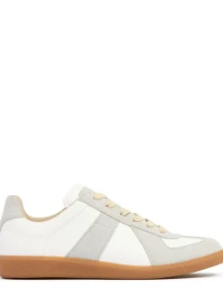 Sneakers basse Replica in pelle e camoscio