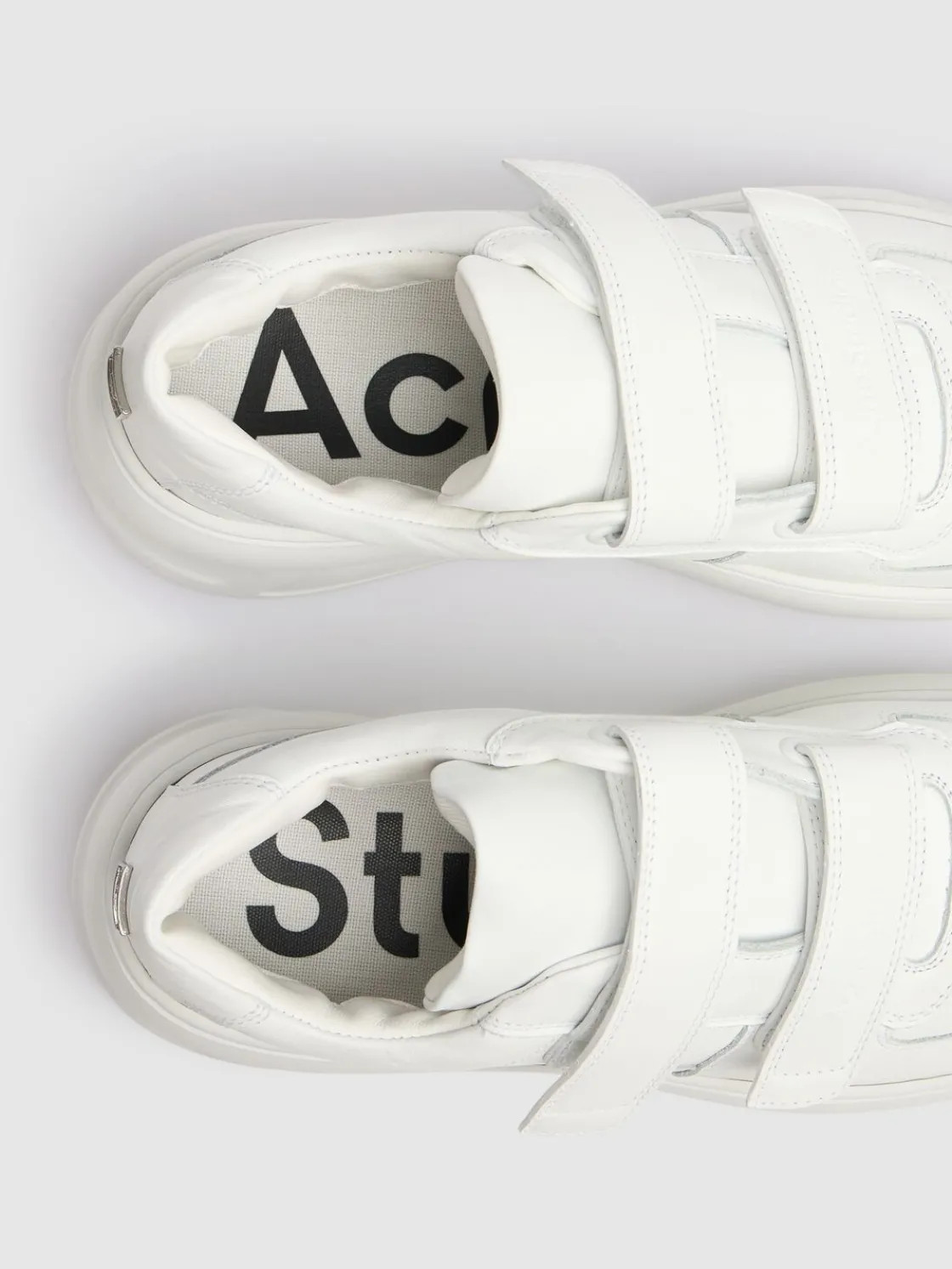 Sneakers basse Steffey in pelle 40mm