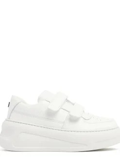 Sneakers basse Steffey in pelle 40mm