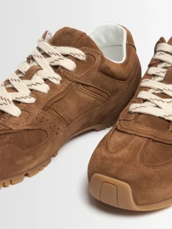 Sneakers in camoscio