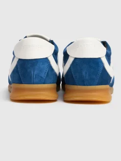 Sneakers Track in pelle