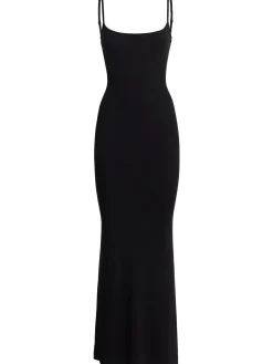 Soft lounge modal long slip dress