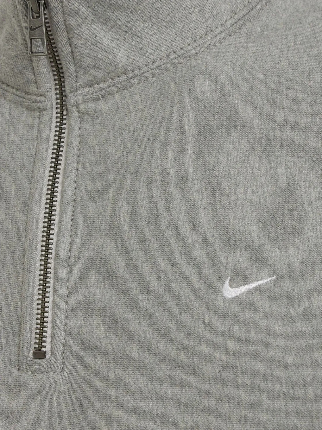 Solo Swoosh quarter zip sweatshirt