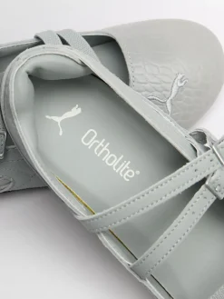 Speedcat Ballet croc embossed sneakers